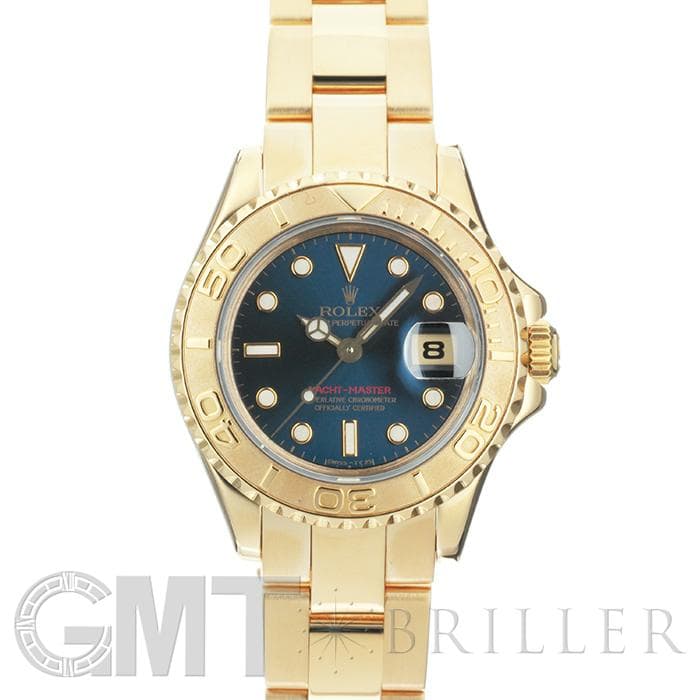 中古)ROLEX ロレックス ヨットマスター 69628 ブルー（商品ID