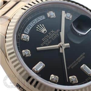 ROLEX ロレックス デイデイト Ref.118238A ブラック メイン