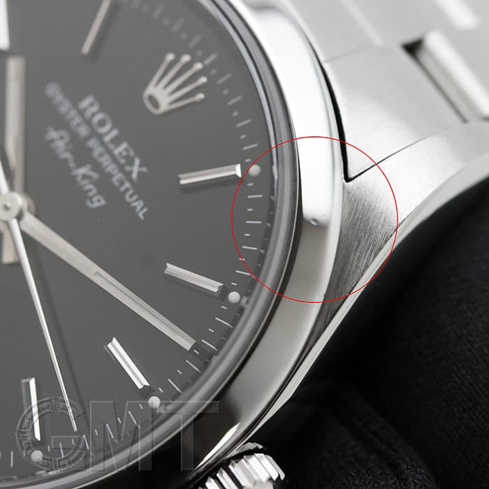 中古)ROLEX ロレックス エアキング 14000ブラック P番（商品ID