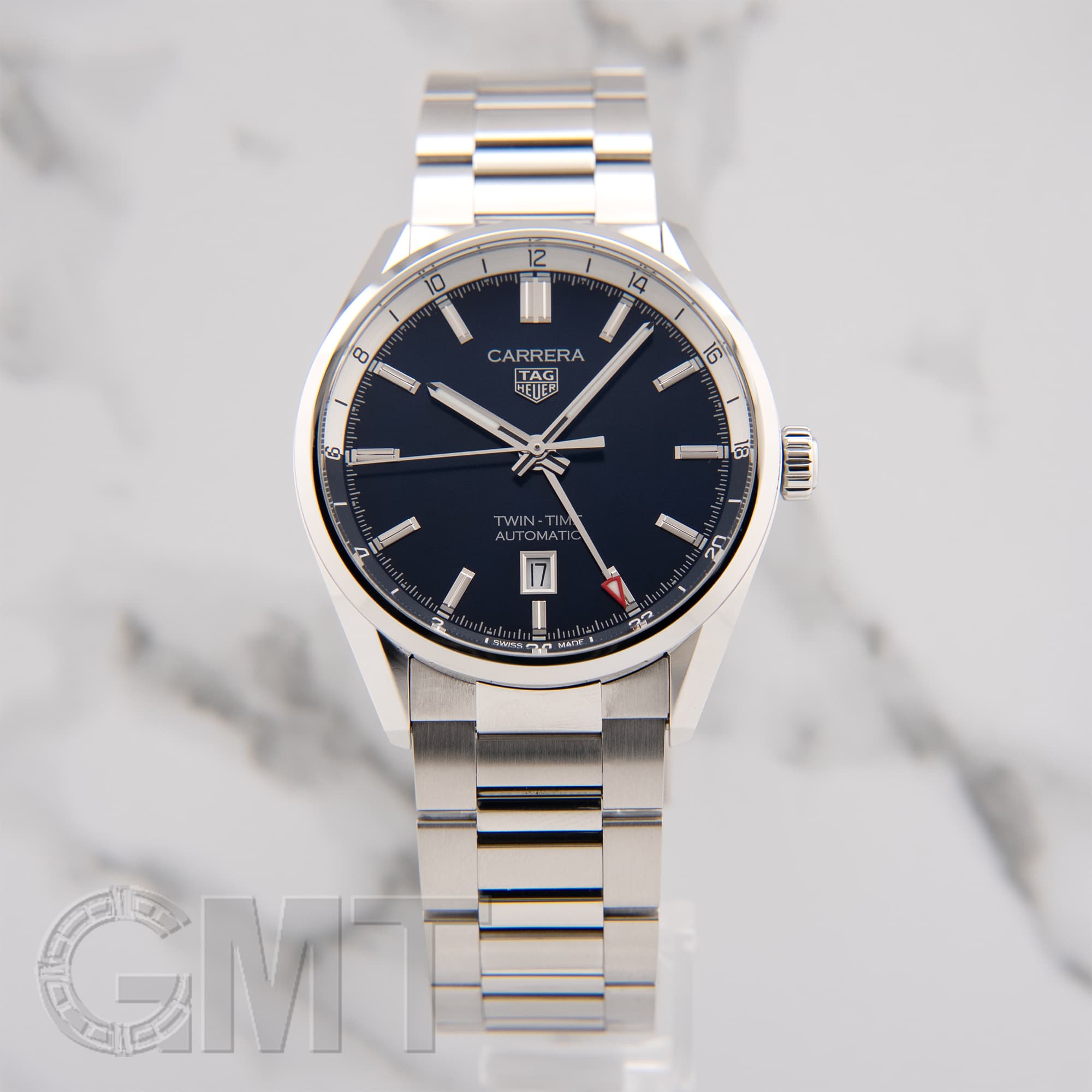 中古)TAG HEUER タグ・ホイヤー カレラ キャリバー7 ツインタイム 