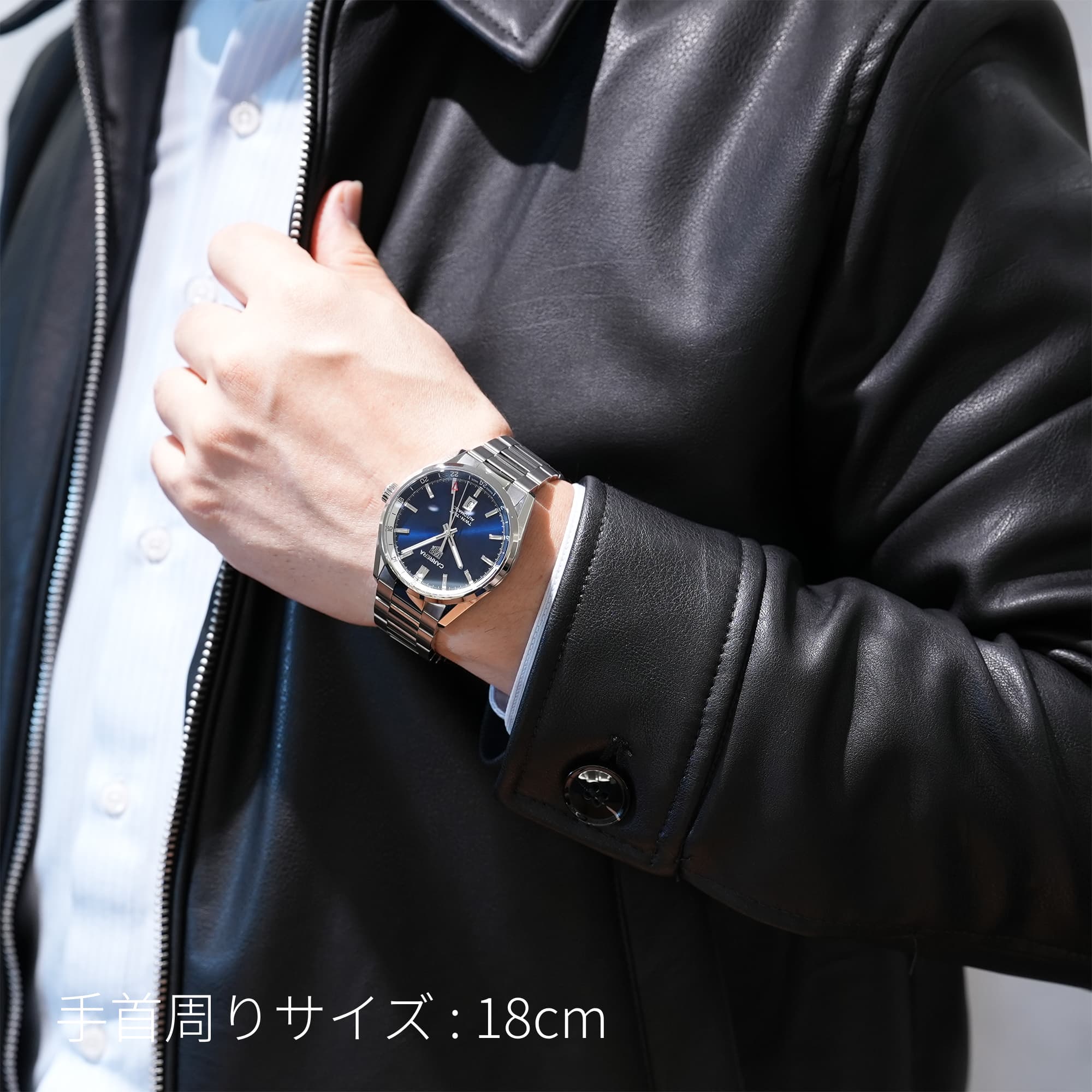 中古)TAG HEUER タグ・ホイヤー カレラ キャリバー7 ツインタイム 