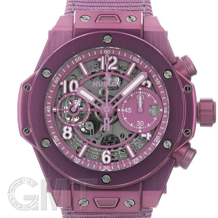 HUBLOT アリゲーター ベルト42ミリ(ピンク) - その他