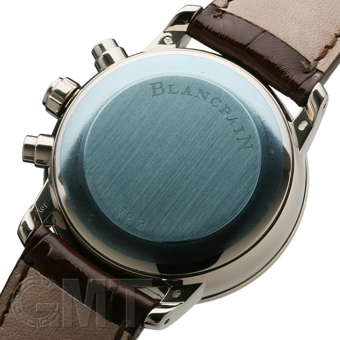 ブランパン Blancpain ヴィルレ ダブルウィンドウ K18WG 38mm ブランパン Blancpain 6850 ヴィルレ ダブルウィンドウ デイト 自動