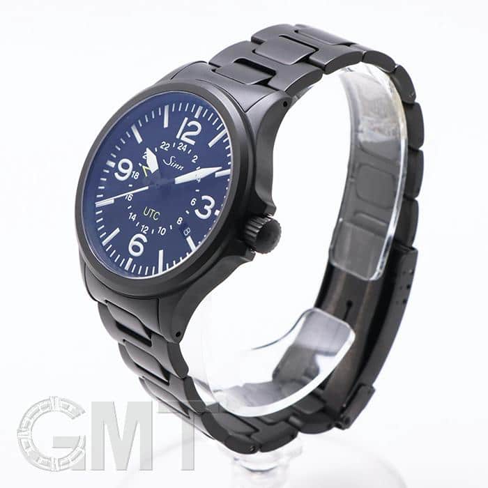 【中古】 Sinn 856　期間限定お値下げ中！ Sinn/ジン】 856 UTC GMT 腕時計 ステンレススチール/レザー 自動巻き