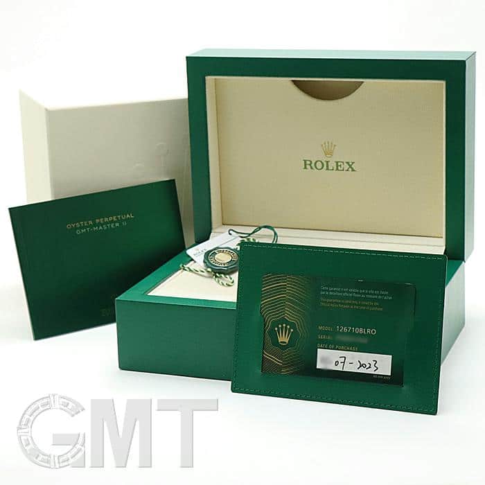 未使用)ROLEX ロレックス GMTマスター II 126710BLRO【未使用品