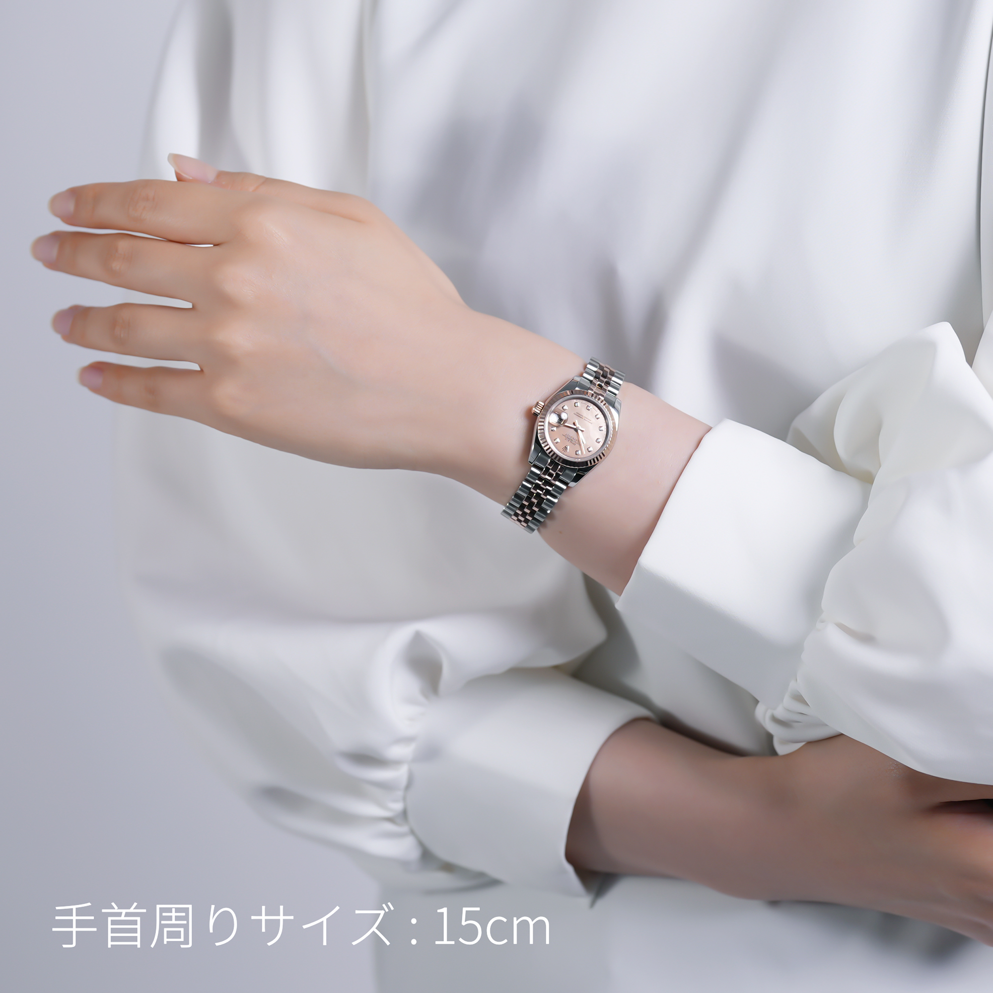 中古)ROLEX ロレックス デイトジャスト 26 179171G ゴールドダスト