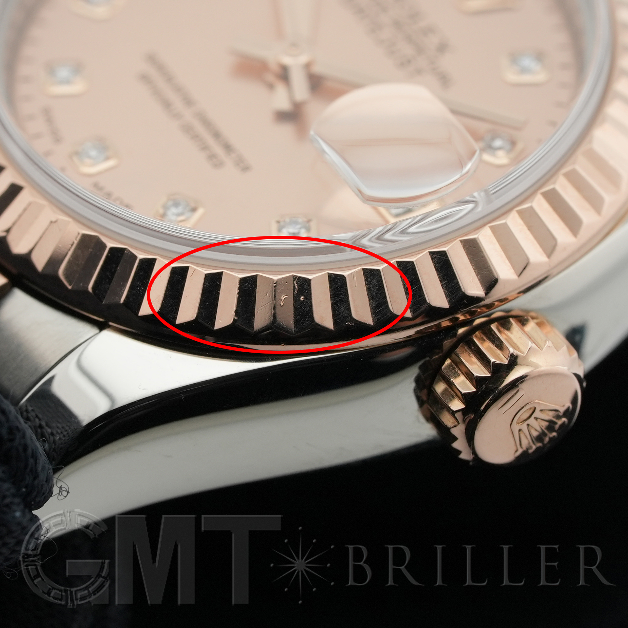 中古)ROLEX ロレックス デイトジャスト 26 179171G ゴールドダスト