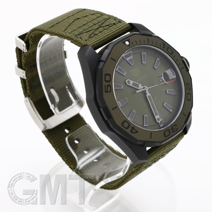 タグホイヤー キャリバー5 新品)TAG HEUER タグ・ホイヤー アクアレーサー キャリバー5 カーキ