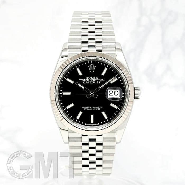 中古)ROLEX ロレックス デイトジャスト 126234 ブラック ジュビリー