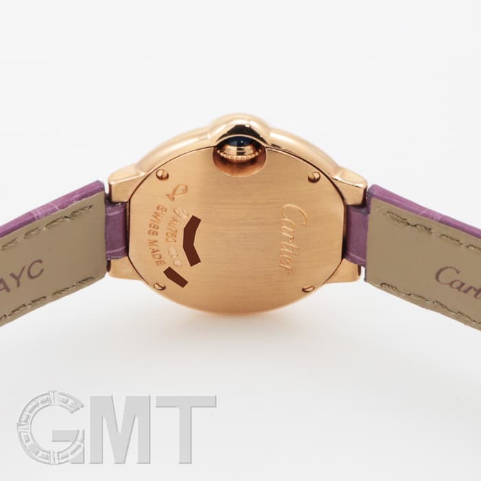 新品)CARTIER カルティエ バロンブルー 28 MM WJBB0019 ピンク