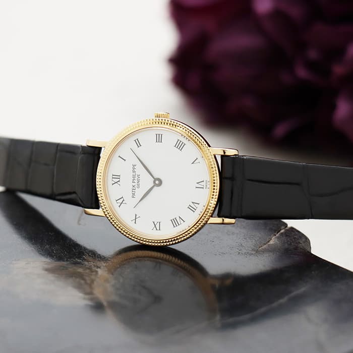 中古)PATEK PHILIPPEパテック・フィリップ カラトラバ 4819J クオーツ 