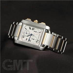中古)CARTIER カルティエ タンク フランセーズ LM クロノリフレックス