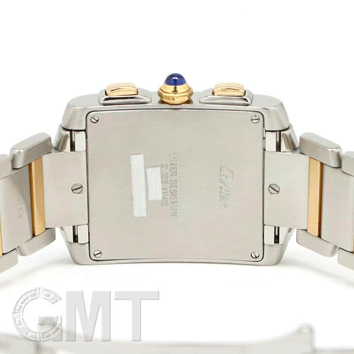 カルティエ　CARTIER タンクフランセーズ　クロノリフレックスXL 750YG クォーツ　保証書 カルティエ / CARTIER タンク カルティエ タンククロノリフレックス XL