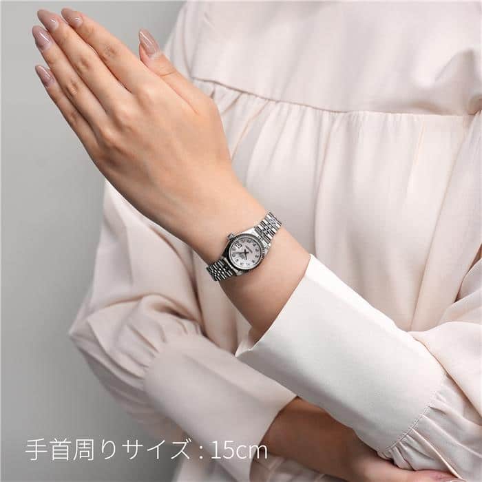 ロレックス デイトジャスト 79174NG 付属品完品 P番 ROLEX 中古レディース 腕時計 送料無料 中古)ROLEX ロレックス デイトジャスト 79174NG シェル（商品ID