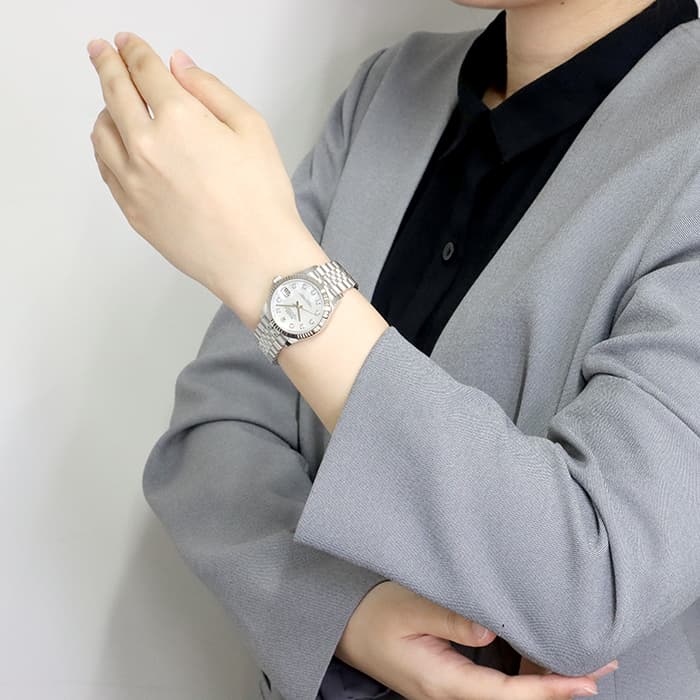 新品)ROLEX ロレックス デイトジャスト 278274NG ホワイトシェル