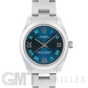 ROLEX ロレックス オイスターパーペチュアル 177200 アズーロブルーローマ メイン