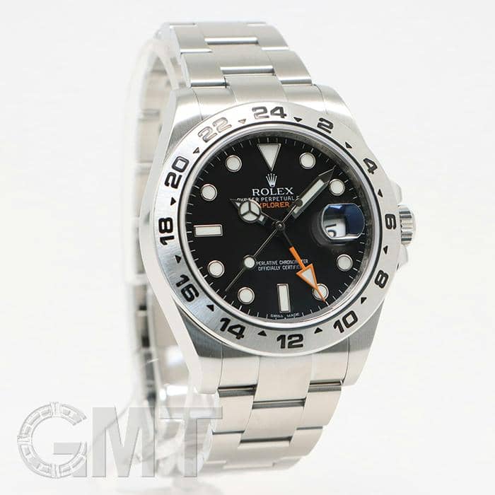 中古)ROLEX ロレックス エクスプローラー II 216570 ブラック（商品ID