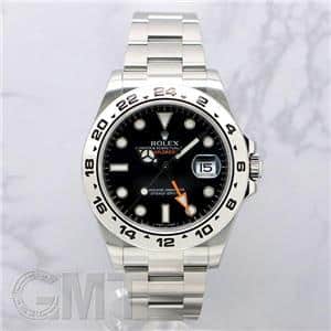 中古)ROLEX ロレックス エクスプローラー II 216570 ブラック（商品ID