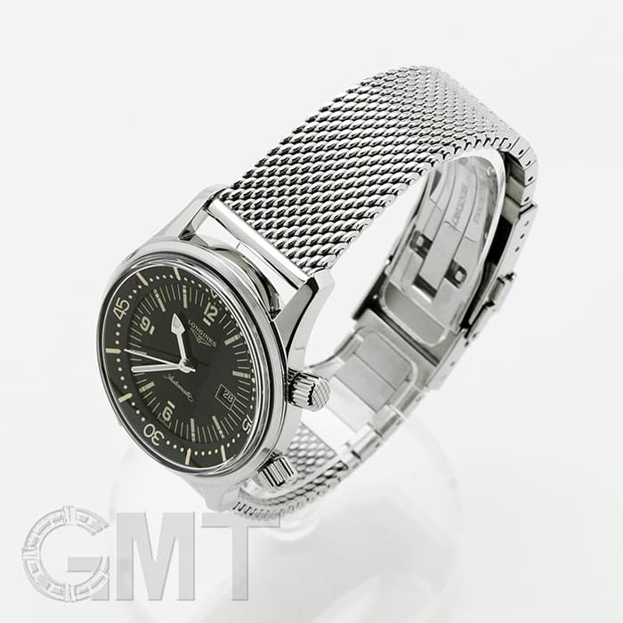 新品)LONGINES ロンジン ヘリテージ レジェンド ダイバー メッシュ
