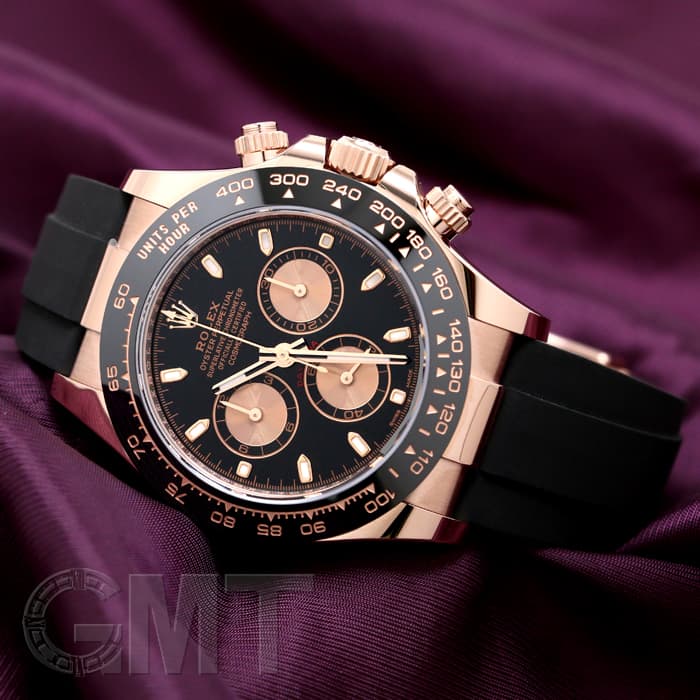未使用)ROLEX ロレックス デイトナ 116515LN ブラック/ピンク