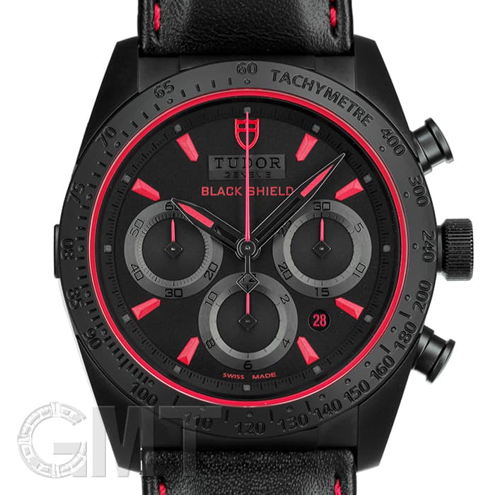 新品)TUDOR チューダー ファストライダー ブラックシールド M42000CR