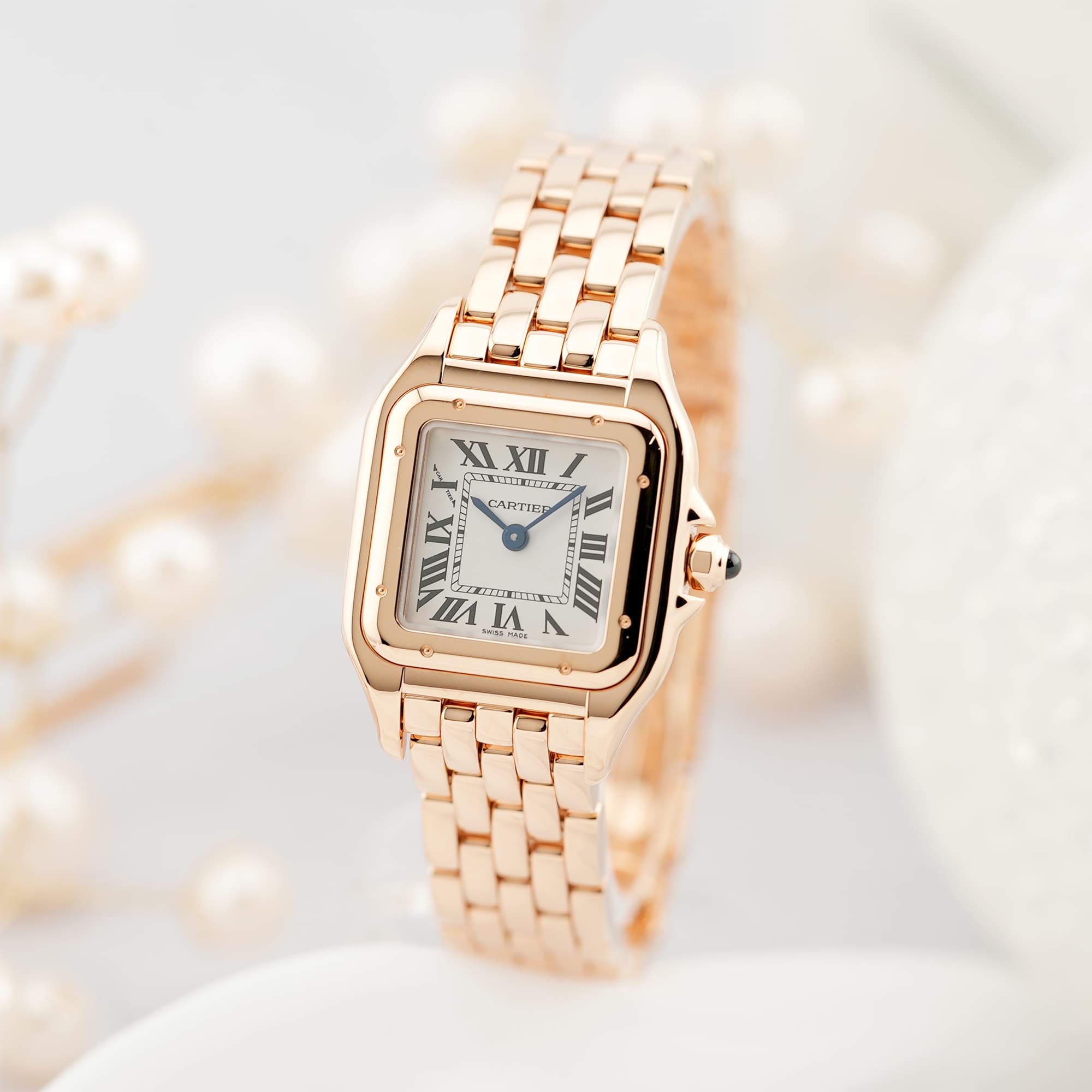 新品)CARTIER カルティエ パンテール ドゥ カルティエ SM WGPN0040