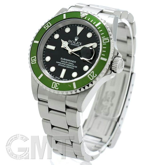 中古)ROLEX ロレックス サブマリーナー デイト 16610LV ファット4