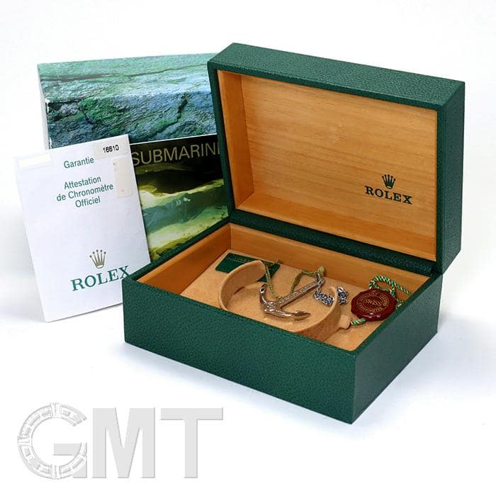 中古)ROLEX ロレックス サブマリーナー デイト 16610LV ファット4