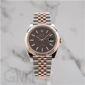 ROLEX ロレックス デイトジャスト 41 126331 チョコレート メイン