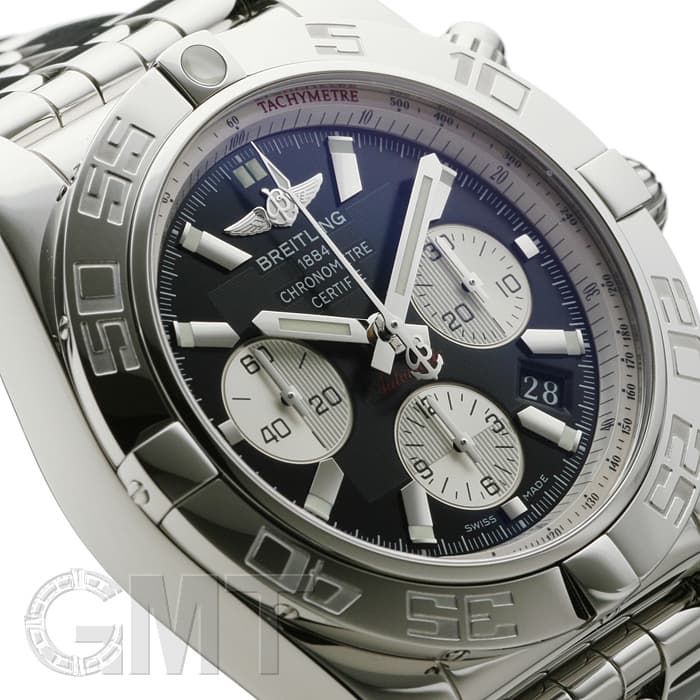 中古)BREITLING ブライトリング クロノマット 44 オニキス ブラック