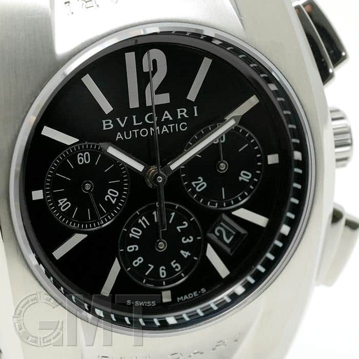 中古)BVLGARI ブルガリ エルゴン クロノグラフ EG35BSSDCH（商品ID