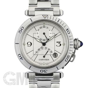 CARTIER カルティエ パシャ GMT パワーリザーブ W31037H3 メイン