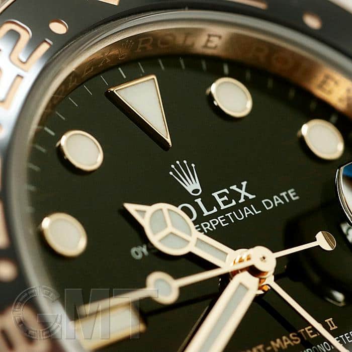 新品未使用　ロレックス　GMT マスターII　掛け時計 置き時計　非売品 中古)ROLEX ロレックス GMTマスター II 126715CHNR【未使用品】（商品
