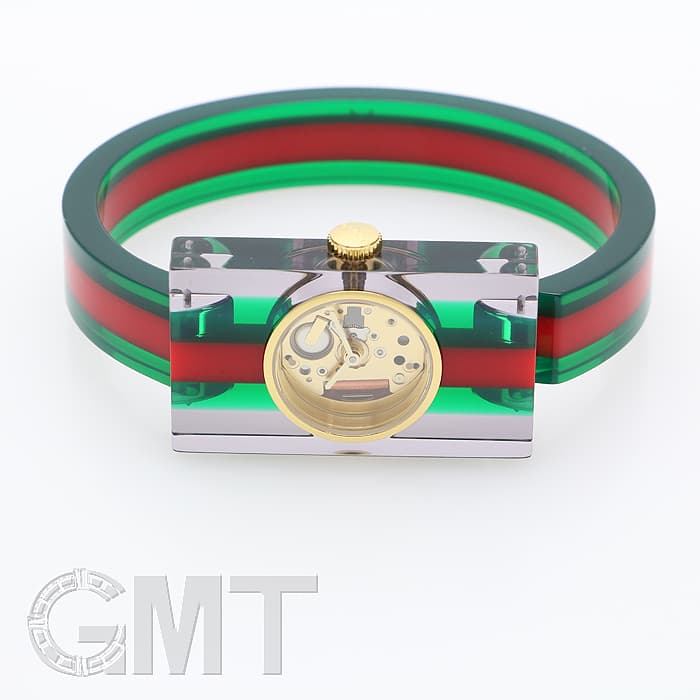 新品)GUCCI グッチ YA143501 ビンテージ ウェブ スケルトン（商品ID 