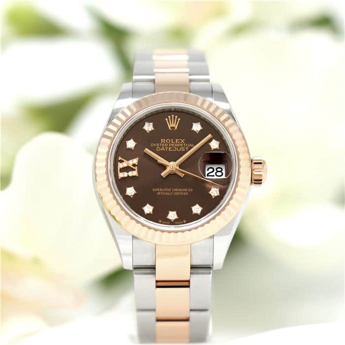 新品)ROLEX ロレックス デイトジャスト 279171G チョコレート 9