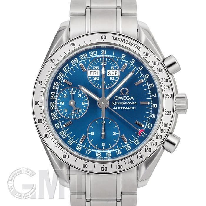 J*️様 OMEGA スピードマスター　デイデイト3523.80ジャンク　不動品 中古)OMEGA オメガ スピードマスター デイデイト 3523.80 ブルー（商品