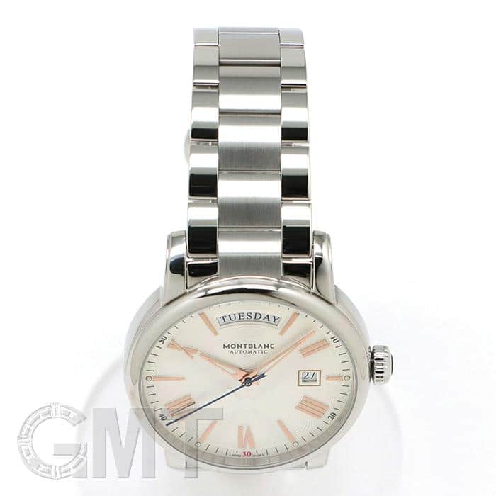 中古)MONTBLANC モンブラン 4810 デイデイト 114854 シルバー（商品ID