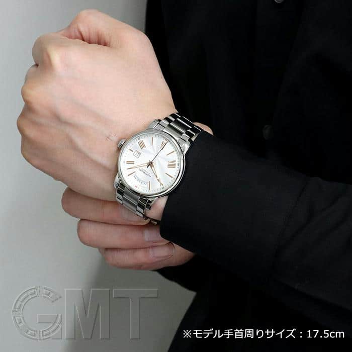 中古)MONTBLANC モンブラン 4810 デイデイト 114854 シルバー