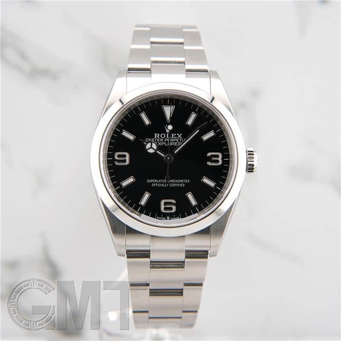 末元様へ エクスプローラー1 124273 コンビ K18YG/ステンレススティール 黒文字