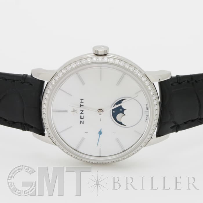 新品)ZENITH ゼニス エリート ウルトラ シン レディ ムーンフェイズ