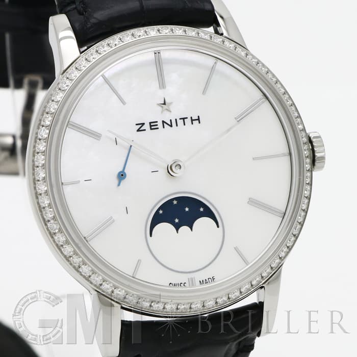 新品)ZENITH ゼニス エリート ウルトラ シン レディ ムーンフェイズ