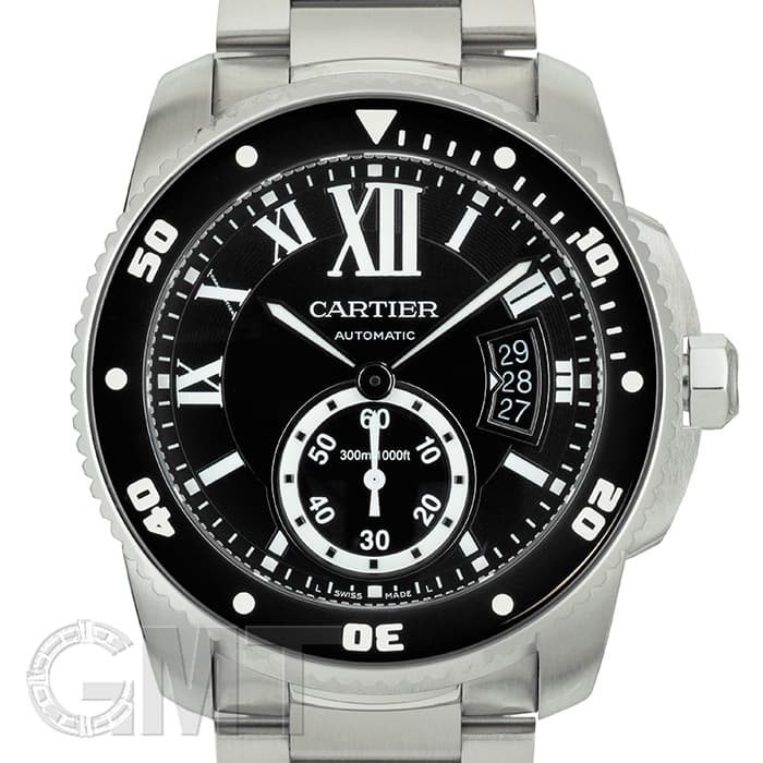 中古)CARTIER カルティエ カリブル ドゥ カルティエ ダイバー W7100057