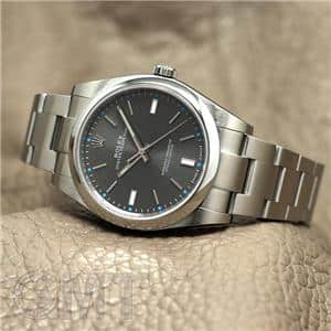ROLEX ロレックス オイスターパーペチュアル 39 114300 ダークロジウム メイン