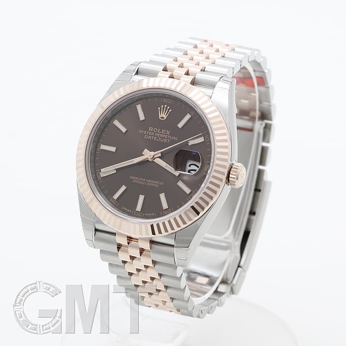 新品)ROLEX ロレックス デイトジャスト 41 126331 チョコレート