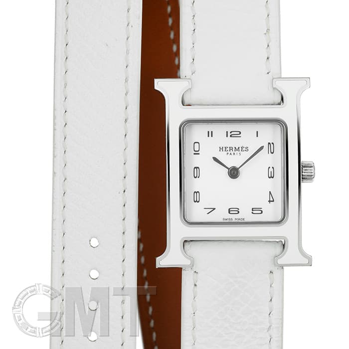 新品)HERMES エルメス Hウォッチ HH1.220.136/UBC Hウォッチ ドゥブル