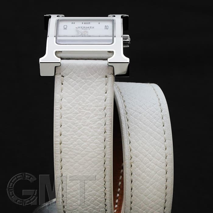 新品)HERMES エルメス Hウォッチ HH1.220.136/UBC Hウォッチ ドゥブル