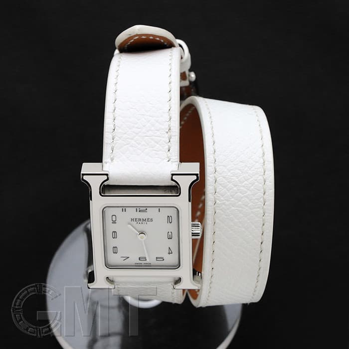 新品)HERMES エルメス Hウォッチ HH1.220.136/UBC Hウォッチ ドゥブル