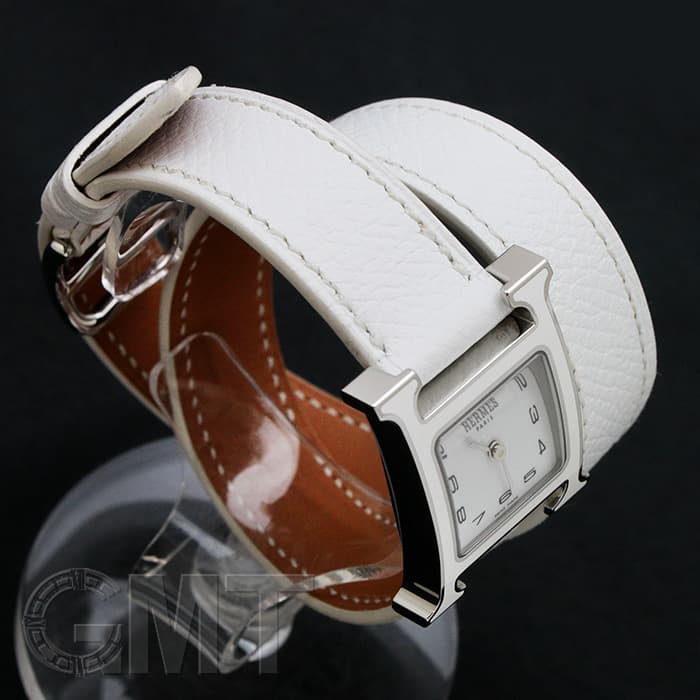 新品)HERMES エルメス Hウォッチ HH1.220.136/UBC Hウォッチ ドゥブル