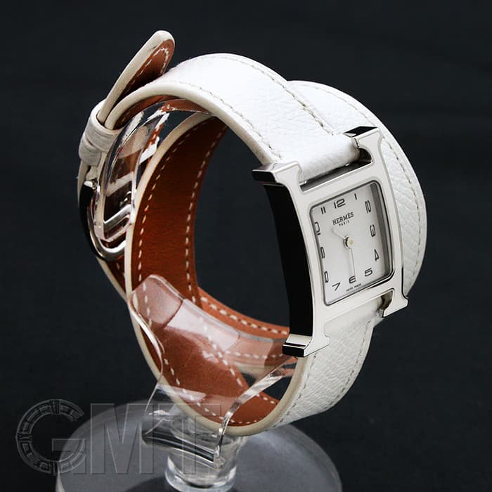 新品)HERMES エルメス Hウォッチ HH1.220.136/UBC Hウォッチ ドゥブル