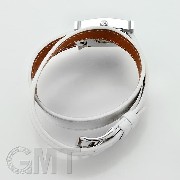 新品)HERMES エルメス Hウォッチ HH1.220.136/UBC Hウォッチ ドゥブル